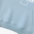 Sky Blue Letter Graphic Hoodie GM8804-247