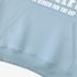 Sky Blue Letter Graphic Hoodie GM8804-250