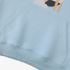 Rabbit Geometric Graphic Sky Blue Hoodie GM8804-263