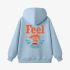 Sky Blue Fish Graphic Hoodie GM8804-274