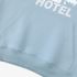 Letter Graphic Sky Blue Hoodie GM8804-282