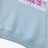 Letter Graphic Sky Blue Hoodie GM8804-284