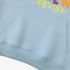 Sky Blue Letters Print Hoodie GM8804-43