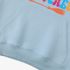 Sky Blue Letters Print Hoodie GM8804-47