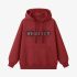 Red Letters Print Hoodie GM8805-101