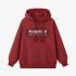 Red Letters Print Hoodie GM8805-127