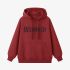 Red Letters Print Hoodie GM8805-138