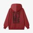 Red Letters Print Hoodie GM8805-158