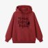 Red Letters Print Hoodie GM8805-171