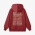 Red Letter Graphic Hoodie GM8805-189