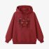 Red Skeletons Graphic Hoodie GM8805-208