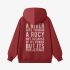 Red Letter Graphic Hoodie GM8805-224