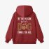 Red Letter Graphic Hoodie GM8805-241