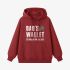 Red Letter Graphic Hoodie GM8805-250