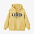 Yellow Letters Print Hoodie GM8806-105