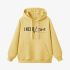 Yellow Letters Print Hoodie GM8806-111