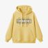 Yellow Letters Print Hoodie GM8806-116