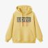 Yellow Letters Print Hoodie GM8806-126