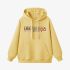 Yellow Letters Print Hoodie GM8806-129