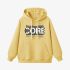 Yellow Letters Print Hoodie GM8806-131