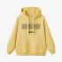 Yellow Letters Print Hoodie GM8806-132