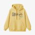 Yellow Letters Print Hoodie GM8806-136