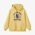 Yellow Letters Print Hoodie GM8806-139