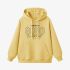 Yellow Letters Print Hoodie GM8806-148