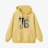 Yellow Numbers Print Hoodie GM8806-159