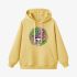 Yellow Skeletons Graphic Hoodie GM8806-201