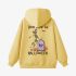 Yellow Skeletons Graphic Hoodie GM8806-203