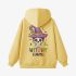 Yellow Skeletons Graphic Hoodie GM8806-211