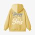 Yellow Letter Graphic Hoodie GM8806-214