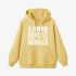 Yellow Letter Graphic Hoodie GM8806-223