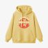 Yellow Letter Graphic Hoodie GM8806-228