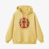 Yellow Letter Graphic Hoodie GM8806-230