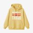 Yellow Letter Graphic Hoodie GM8806-236