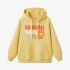 Yellow Letter Graphic Hoodie GM8806-237