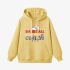 Yellow Letter Graphic Hoodie GM8806-239