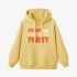 Yellow Letter Graphic Hoodie GM8806-245