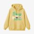 Yellow Letter Graphic Hoodie GM8806-246