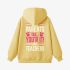 Yellow Letter Graphic Hoodie GM8806-251