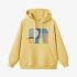 Elephant Geometric Graphic Yellow Hoodie GM8806-255