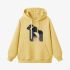 Chimpanzees Geometric Graphic Yellow Hoodie GM8806-262