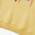 kitten Geometric Graphic Yellow Hoodie GM8806-265