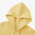 Goat Geometric Graphic Yellow Hoodie GM8806-266