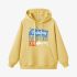 Fish Letter Yellow Hoodie GM8806-280