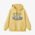 Motorcycle Graphic Yellow Hoodie GM8806-290