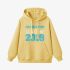 Numbers Graphic Yellow Hoodie GM8806-291