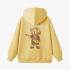 Yellow Cartoon Print Hoodie GM8806-95